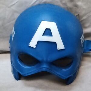A Captain America mask